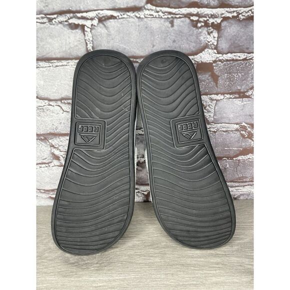 Reef Golf Flip Flops Mulligan II Turf Grass Tee Holder Rare Slides Men 8M US/40 - Picture 6 of 16